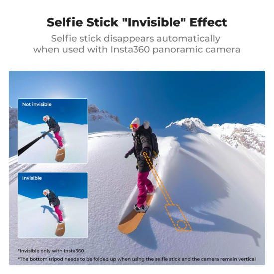 K&F Concept Invisible Selfie Stick